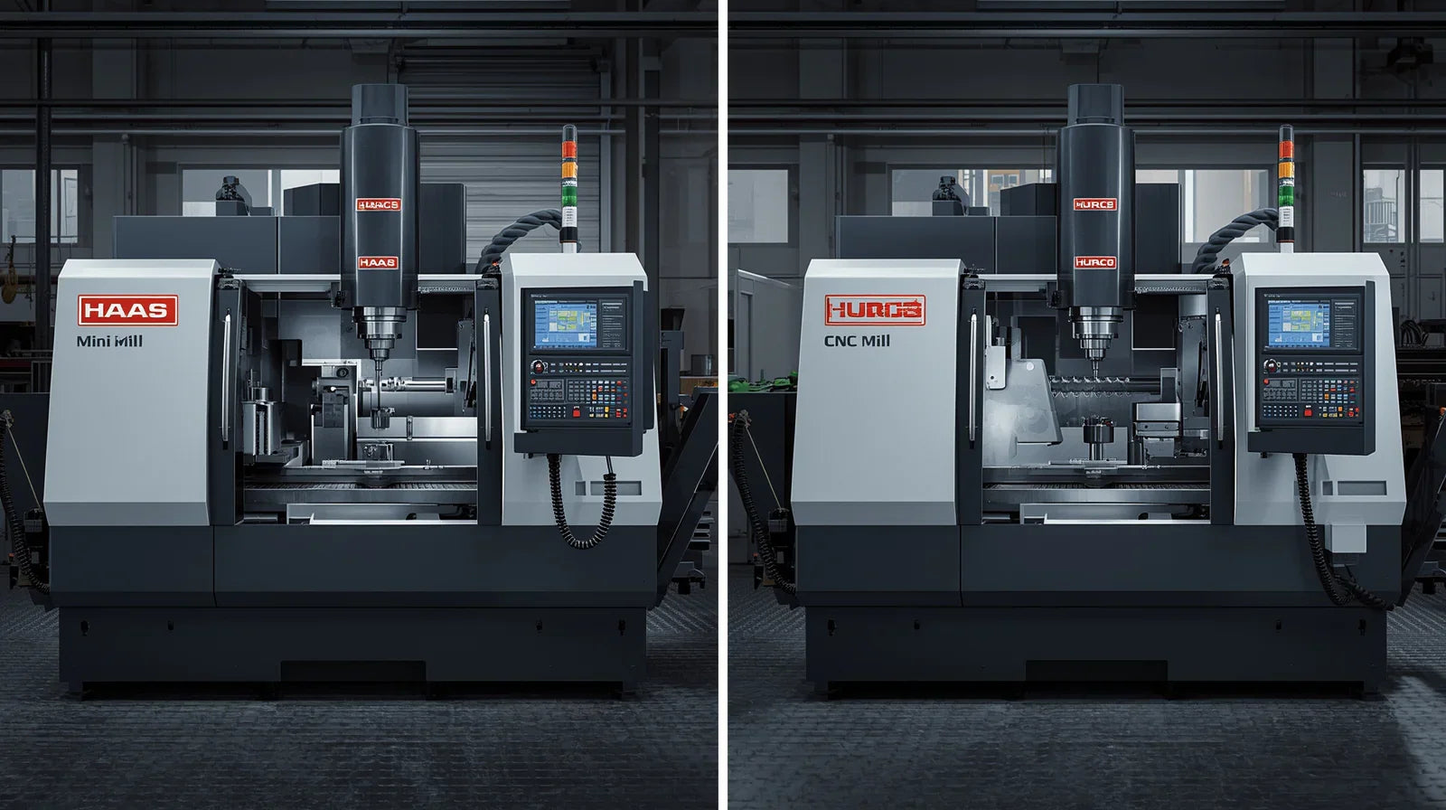Haas Mini Mill vs Hurco VM CNC Mills | Performance & Value
