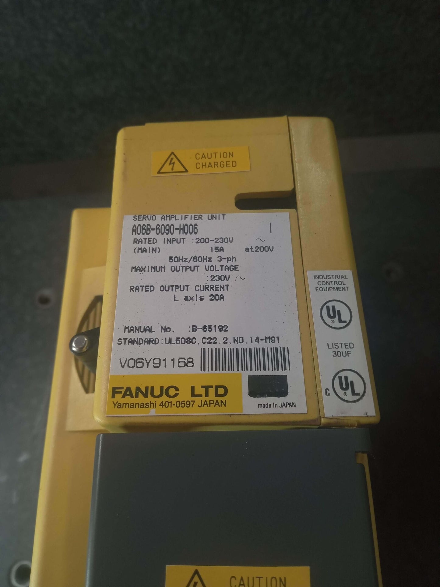 FANUC A06B-6090-H006 Module Series I Servo Amp Amplifier Drive
