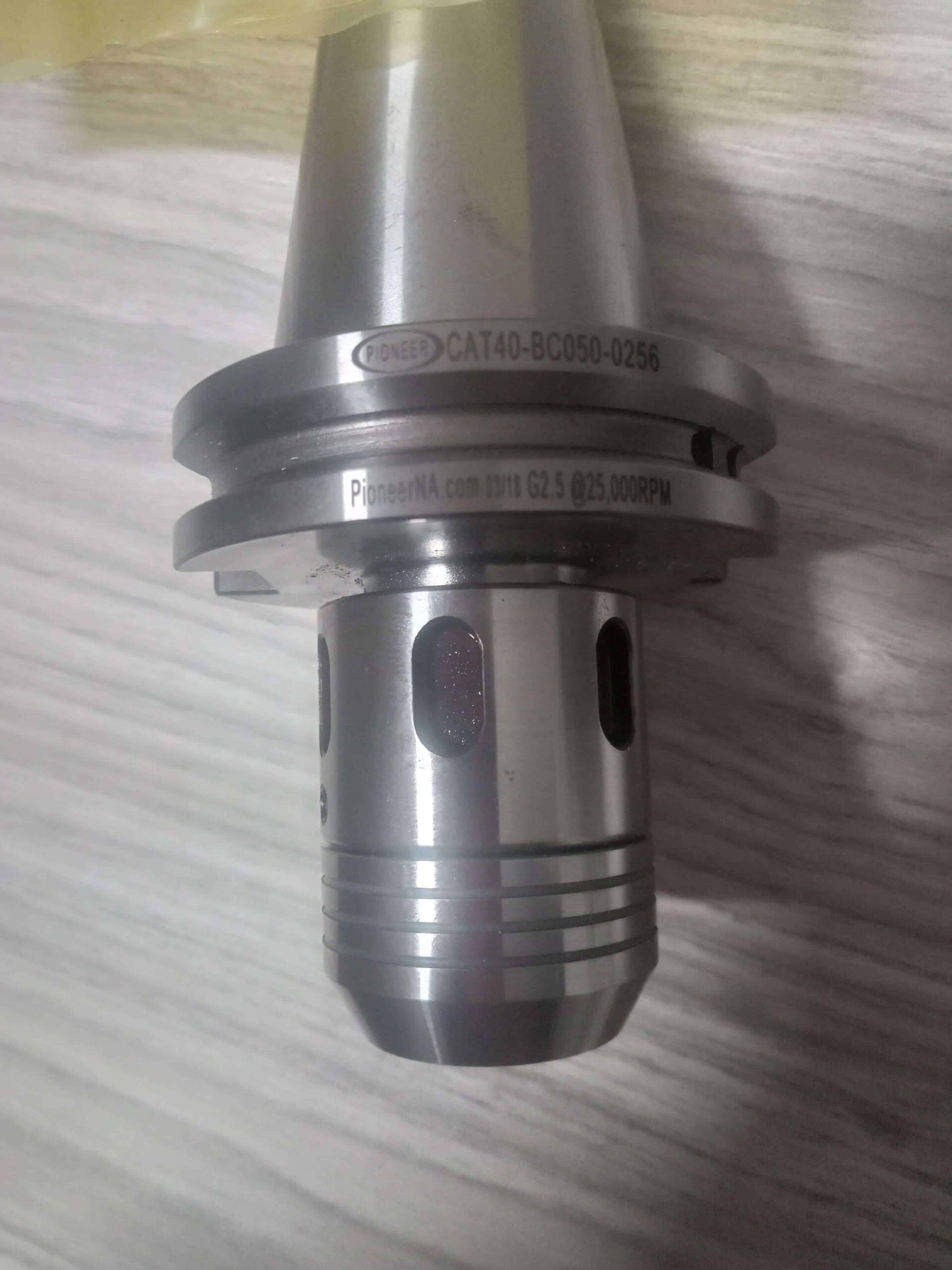 2X HPI Pioneer CAT40-BC050-0256 Bearingless Milling Chuck Cat 40 1/2" x 2.56"