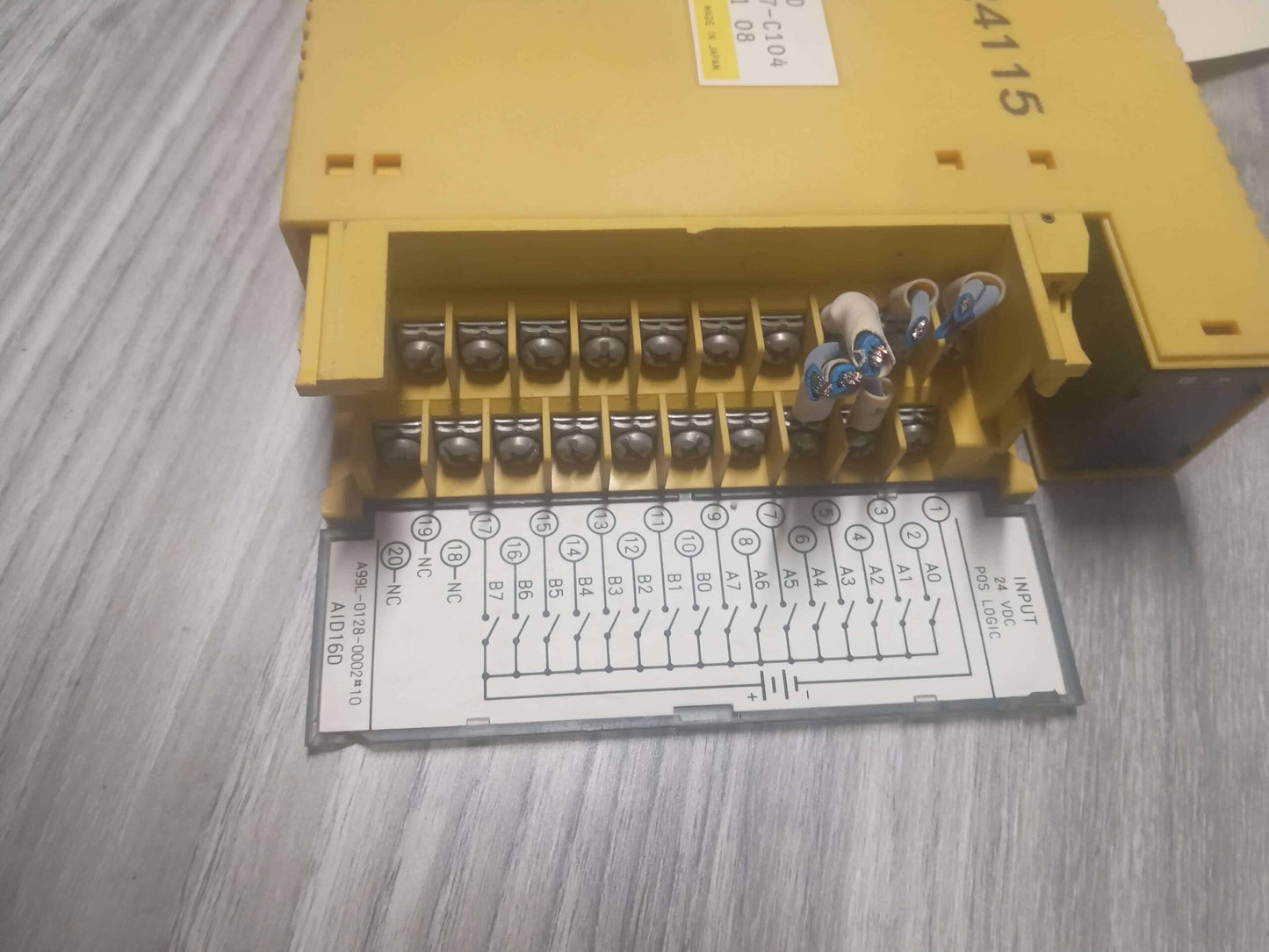 FANUC A03B-0807-C104 Input Module