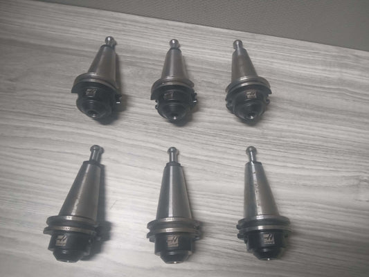 6X Haas CAT40 1/2" End Mill Holder x 1-3/4" Length TSC Haas