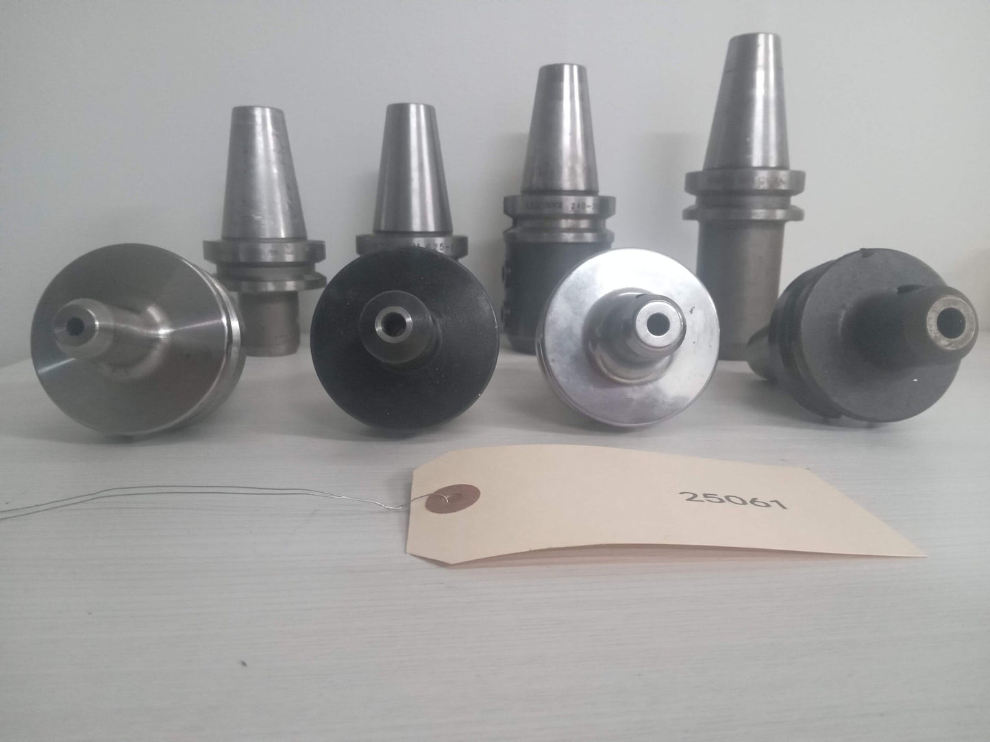 8x BT-40 BT40 BT 40 TOOL HOLDERS SYIC SOLID SIDE LOCK WELDON FLAT 3/16 1/4 5/8