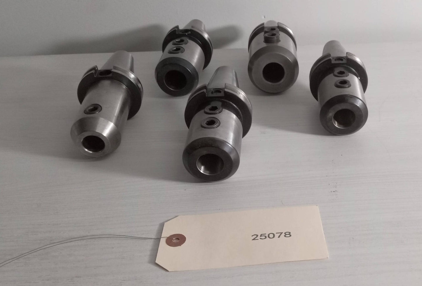 Lot of 5x Cat40 Cat 40 Weldon Lyndex Nikken SYIC TECHNIKS SpinTru