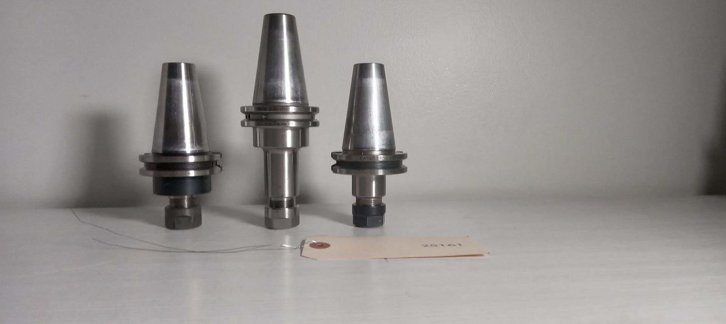 3X ER16 CAT40 CAT 40 TAPER TOOL HOLDERS PIONEER BRT-TOOLS KINGSTON