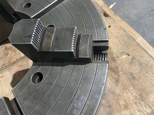 The Skinner Chuck Co. Made In USA 25 7/8" Chuck w/ 11 7/8" Through Hole 4 Jaw 26"