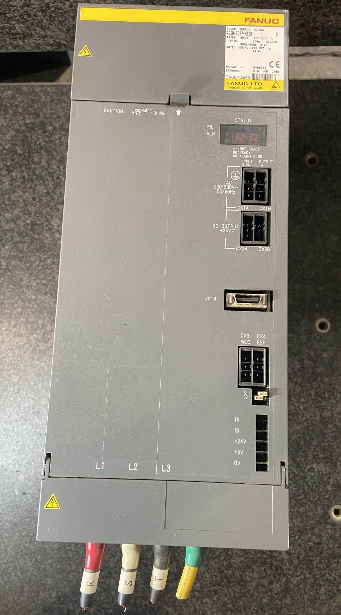 FANUC A06B-6087-H126 Module Series D Power Supply