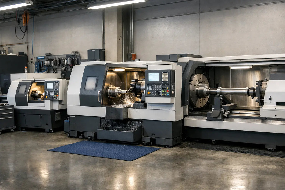Comparing Compact, Mid-Range, and Large CNC Lathes for Different Production Needs