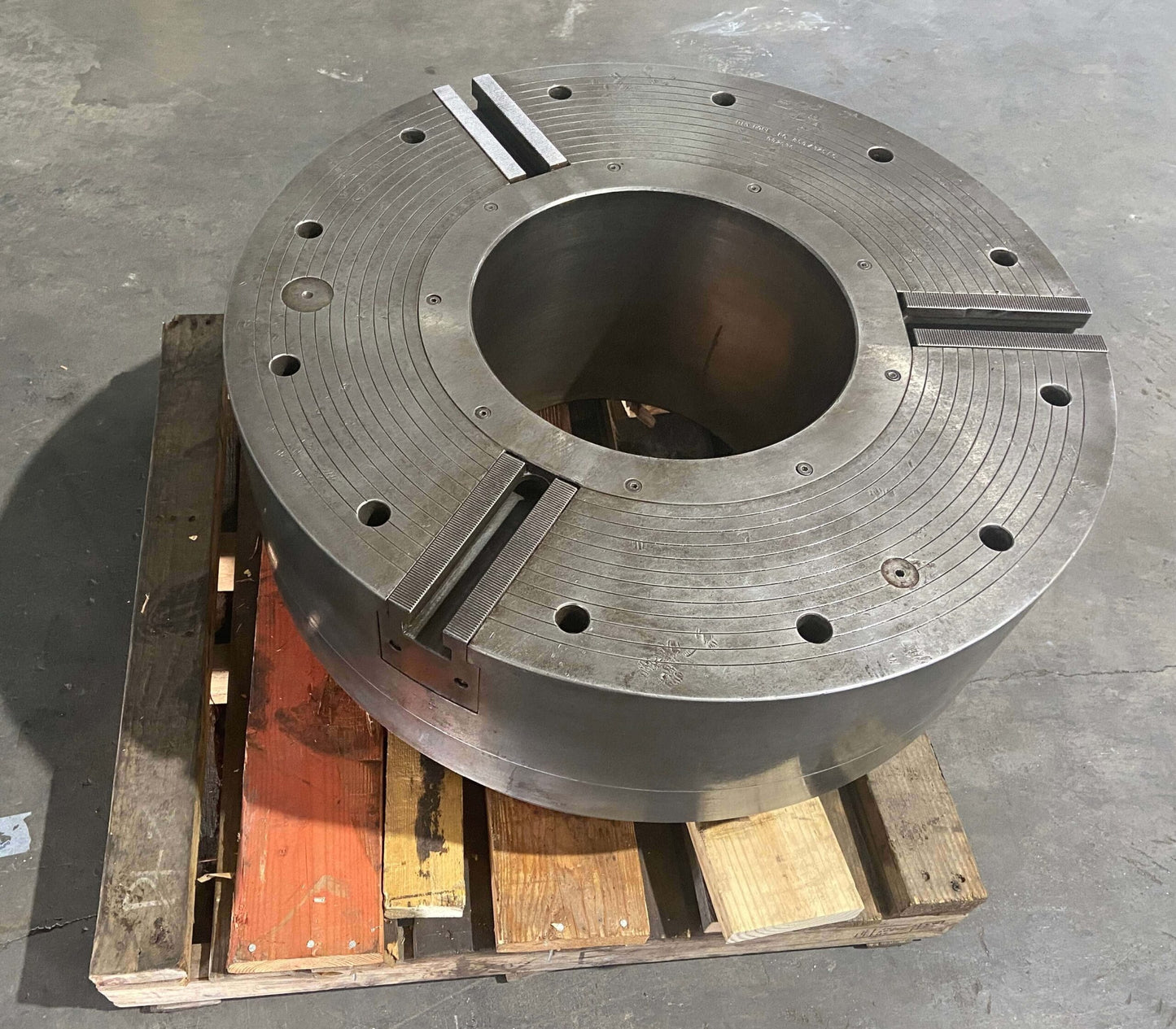 SMW AUTOBLOK 14.8" Big Bore 33" Power Chuck LC 850/375 ES BB-N-850-375-3