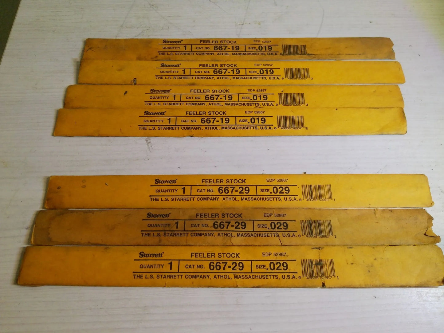 STARRETT Shim Stock
