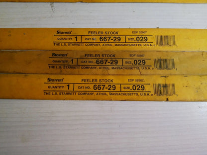 STARRETT Shim Stock