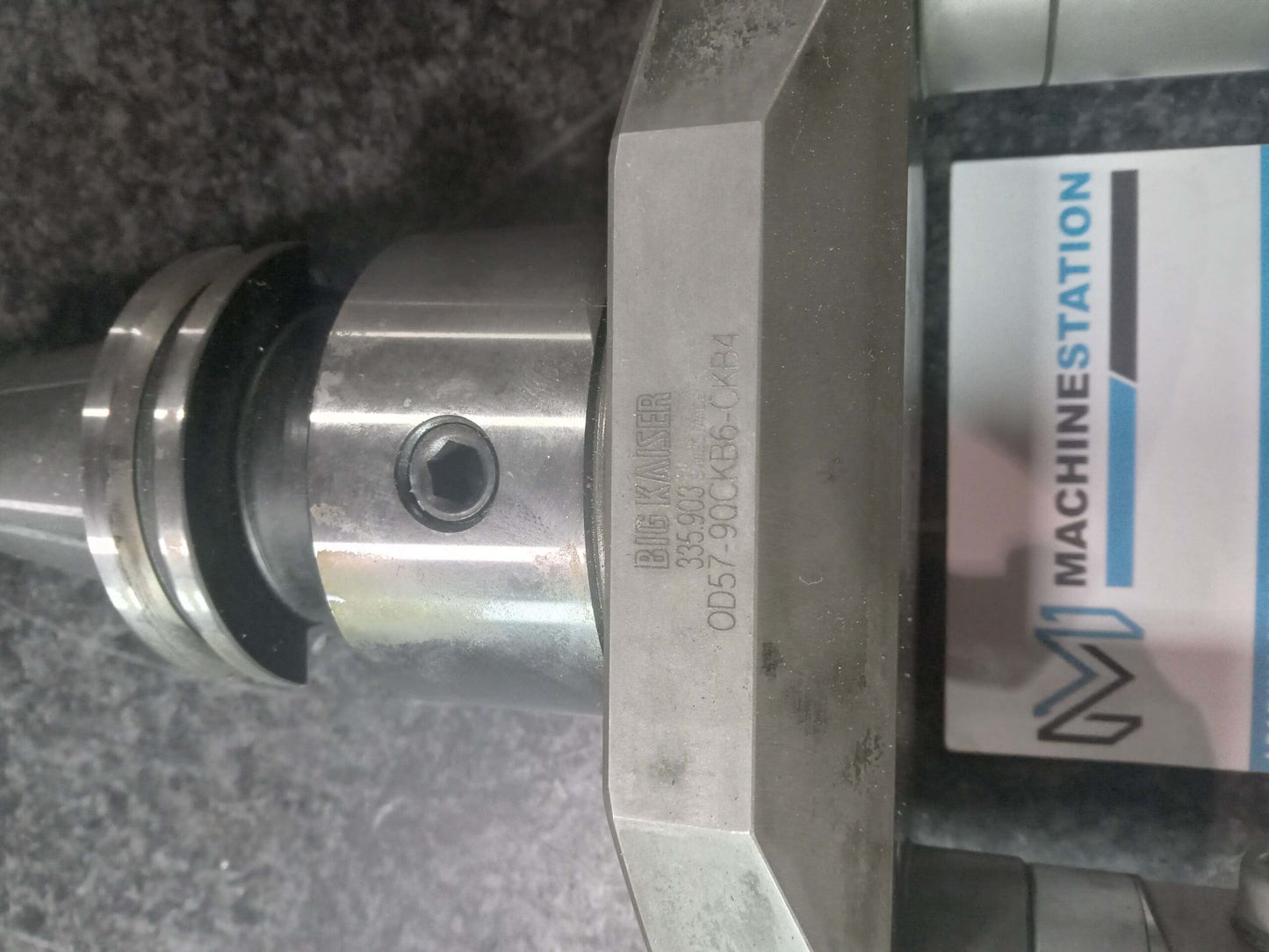 BIG KAISER 0D57-9QCKB6-CKR4 Boring Head on Cat 40 Tool holder pin Turning