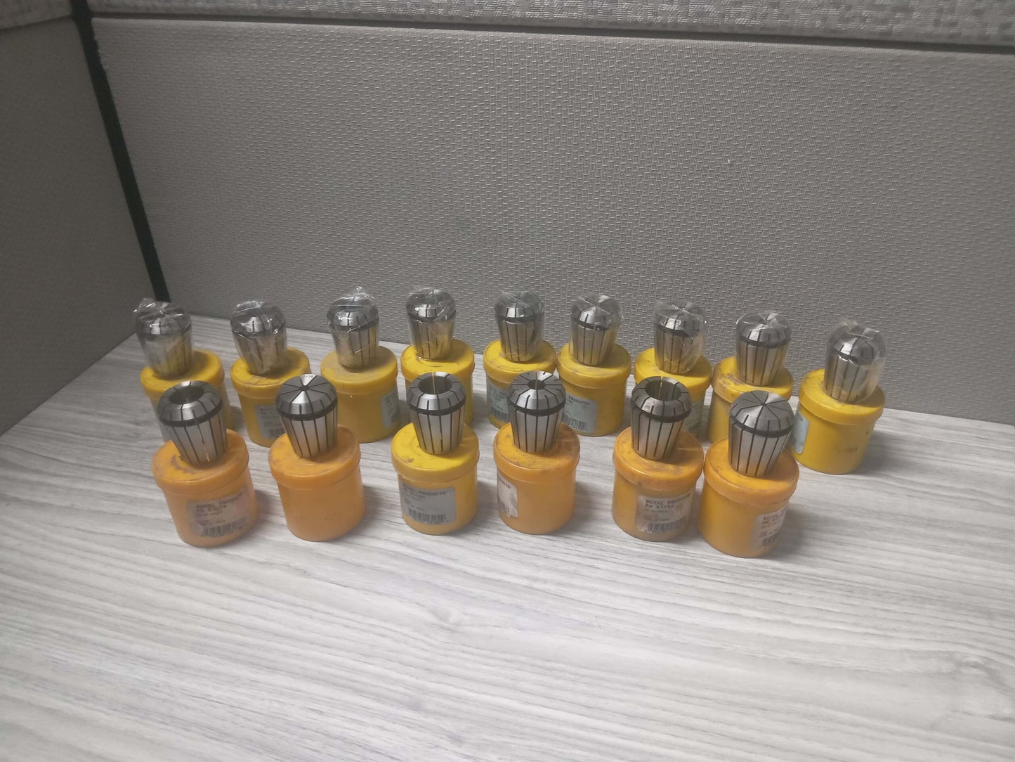 New Royal Products Ultra-Precision ER Collet (Inch) ER-32 Standard 15 piece Set