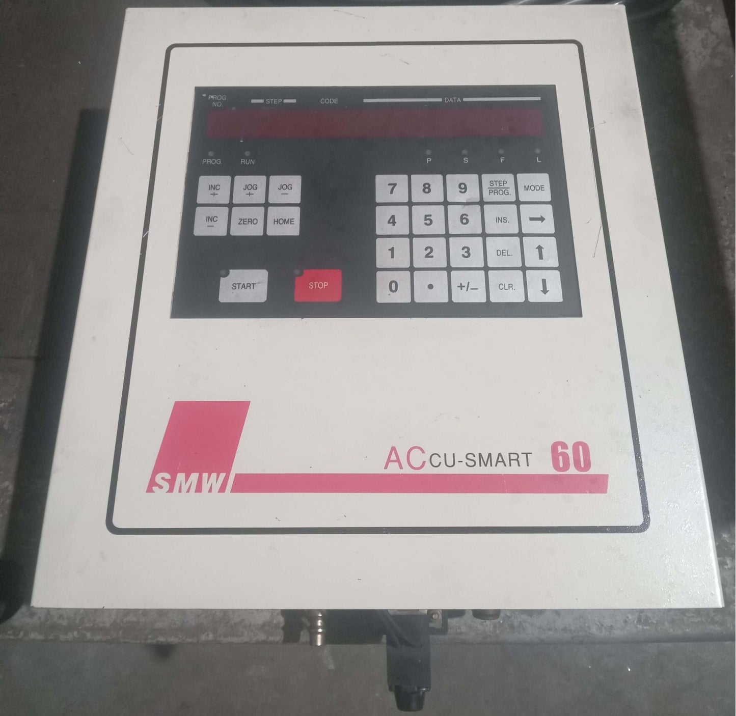 SMW ACCU-SMART 60 4TH AXIS ROTARY INDEX INDEXING HEAD CONTROLLER SYS-60