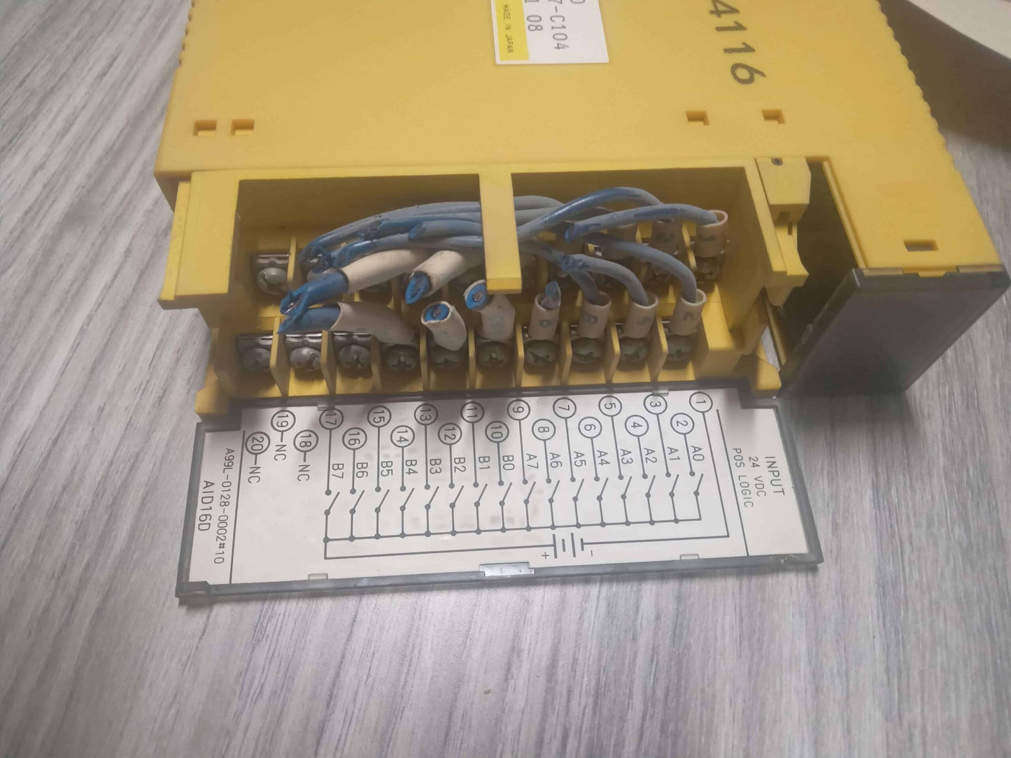 FANUC A03B-0807-C104 Input Module