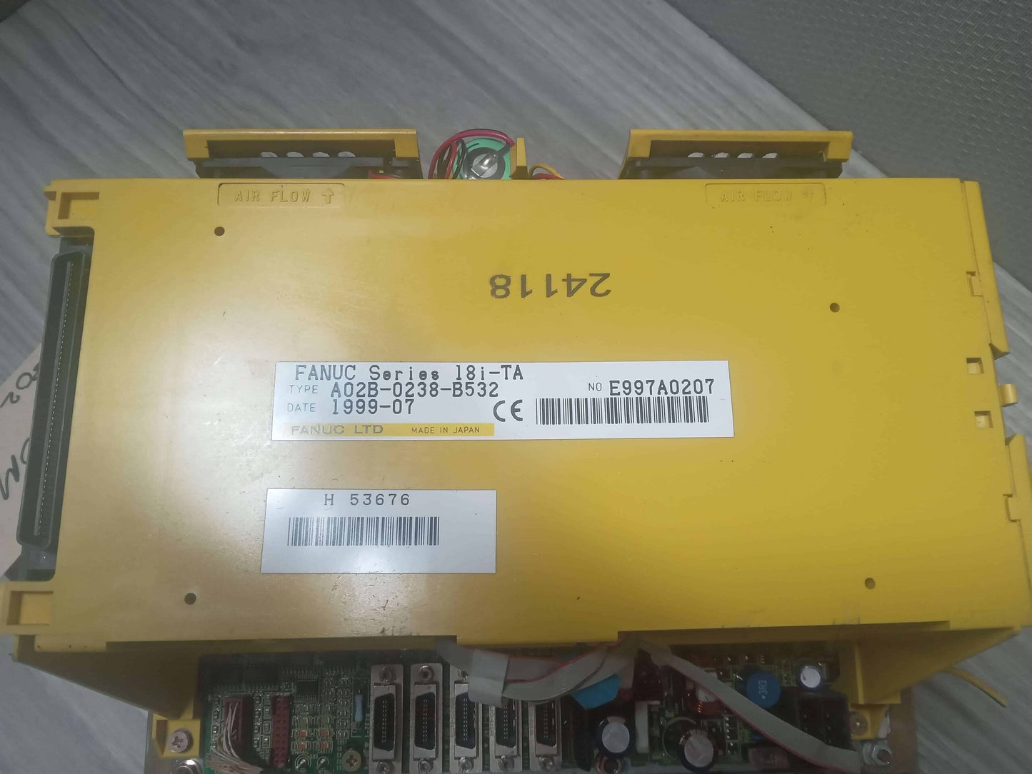 Fanuc A02B-0238-B532 Series 18i-TA CNC Machine Display Series 18i-T