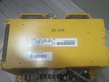 Fanuc A02B-0238-B532 Series 18i-TA CNC Machine Display Series 18i-T
