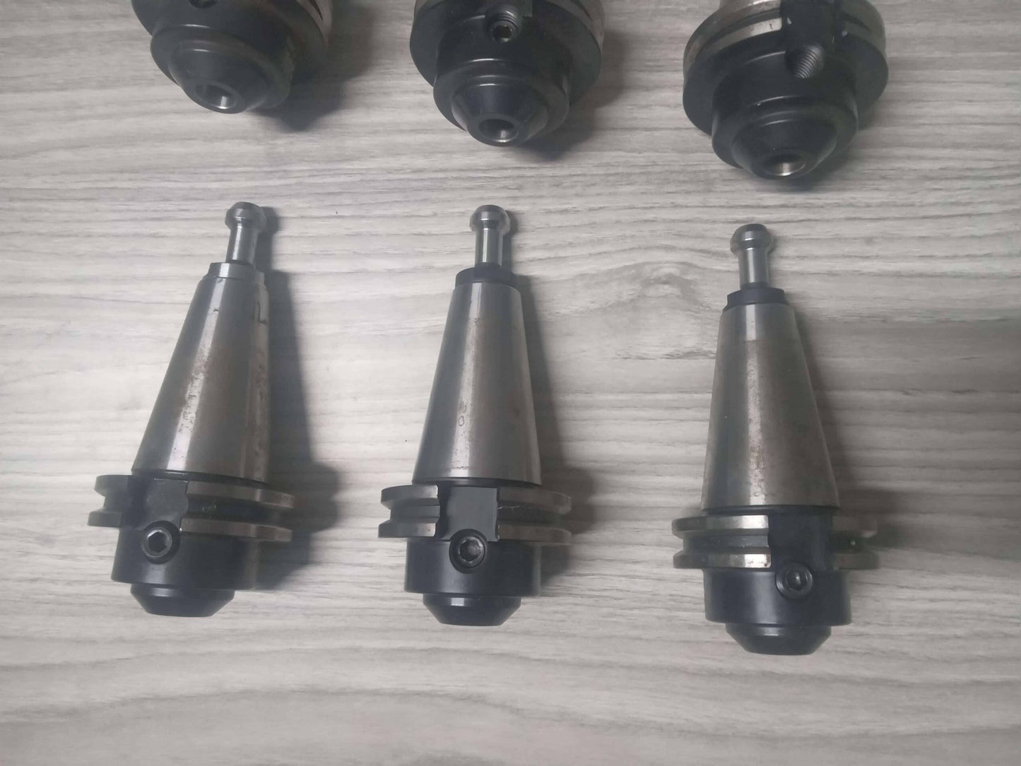 6X Haas CAT40 1/2" End Mill Holder x 1-3/4" Length TSC Haas