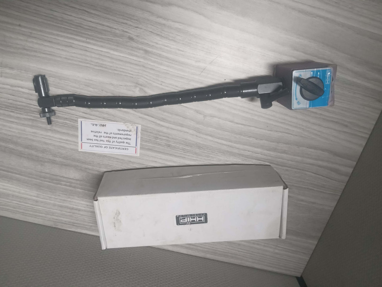 HHIP 4401-0002 Flexible Arm Magnetic Base, 130 lb. Power Pull