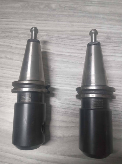 2x ULTRADEX Cat40 1" Side Lock Endmill Tool Holders Milling USA Made cat 40