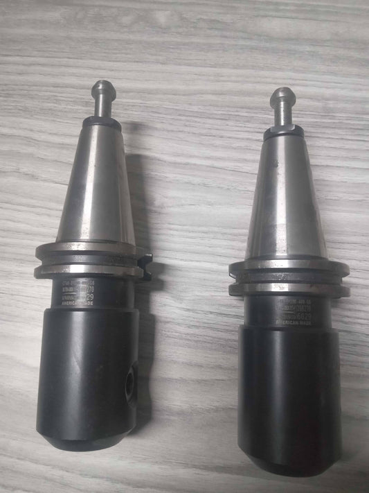 2x ULTRADEX Cat40 1" Side Lock Endmill Tool Holders Milling USA Made cat 40