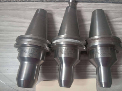 3x SYIC CAT40 Tool Holders Side Lock Weldon Flat 1/2" 3/8" 5/16"