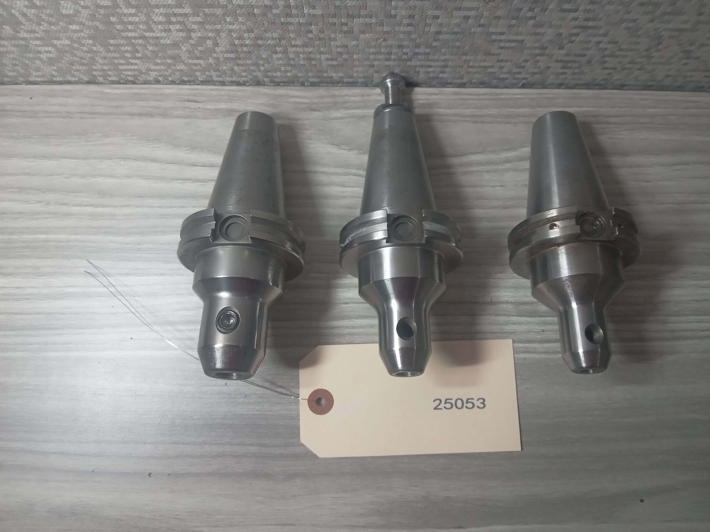 3x SYIC CAT40 Tool Holders Side Lock Weldon Flat 1/2" 3/8" 5/16"