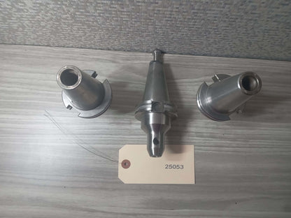 3x SYIC CAT40 Tool Holders Side Lock Weldon Flat 1/2" 3/8" 5/16"