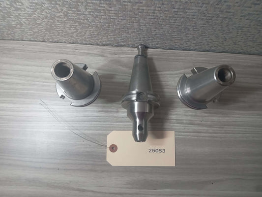 3x SYIC CAT40 Tool Holders Side Lock Weldon Flat 1/2" 3/8" 5/16"