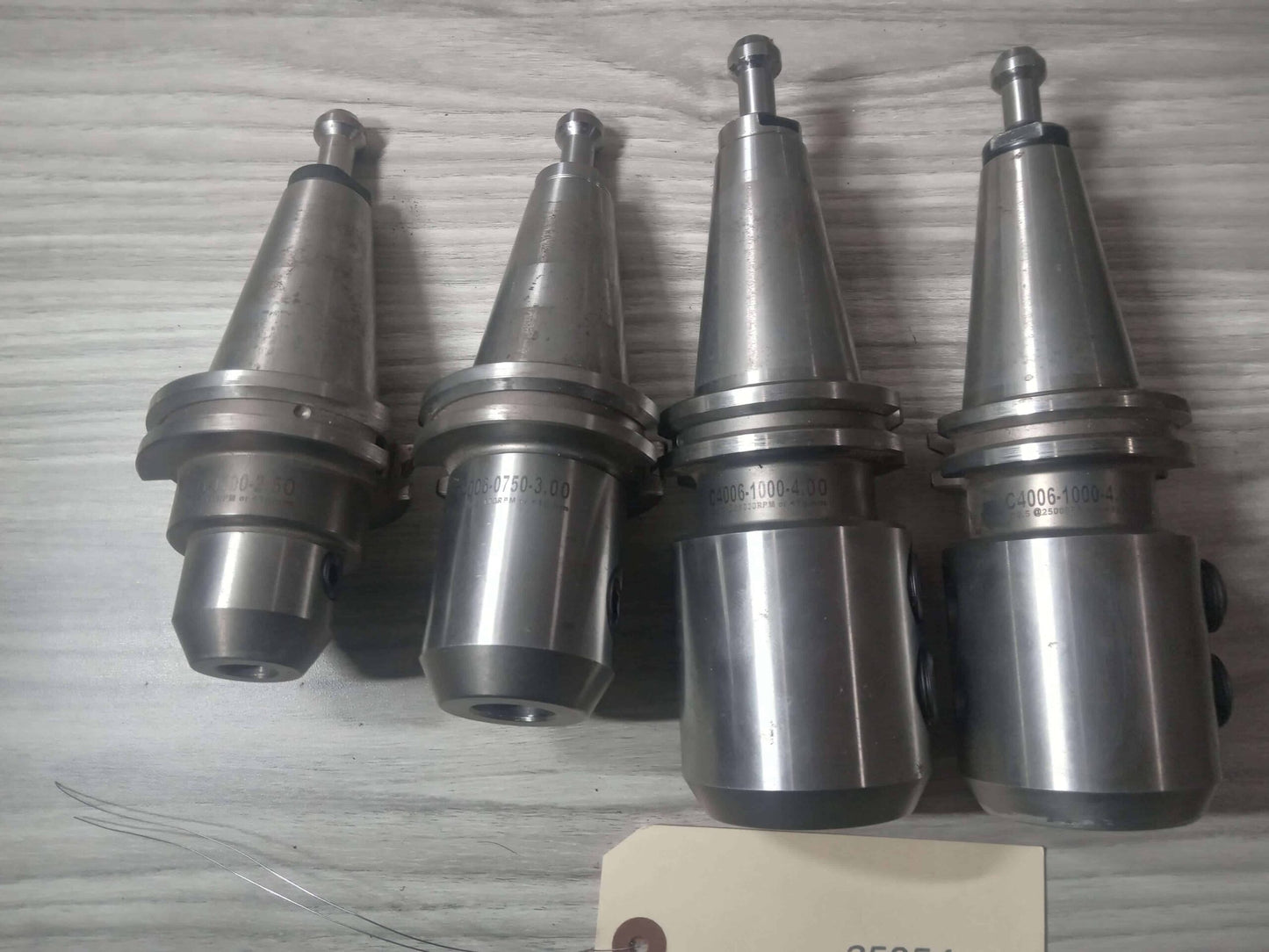 4x SYIC CAT40 CAT 40 Tool Holder Side Weldon Flat 0.75 solid 1/2 3/4 1 inch