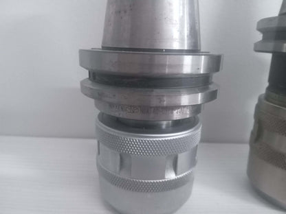 Lot of 3 Milling Chucks Nikken NCAT40-C374-70U-IDU, Manyo Made in Japan