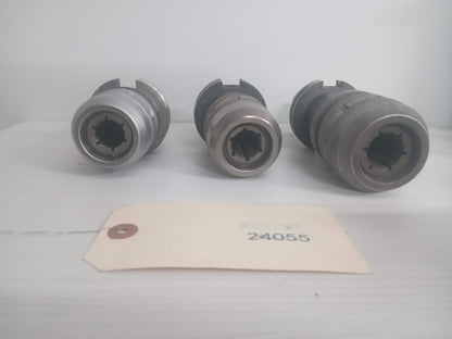 Lot of 3 Milling Chucks Nikken NCAT40-C374-70U-IDU, Manyo Made in Japan