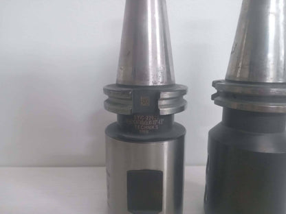 2x 1.5" Side lock Weldon Flat Tool Holders YG-1 and SYIC 1-1/2" Solid Holders