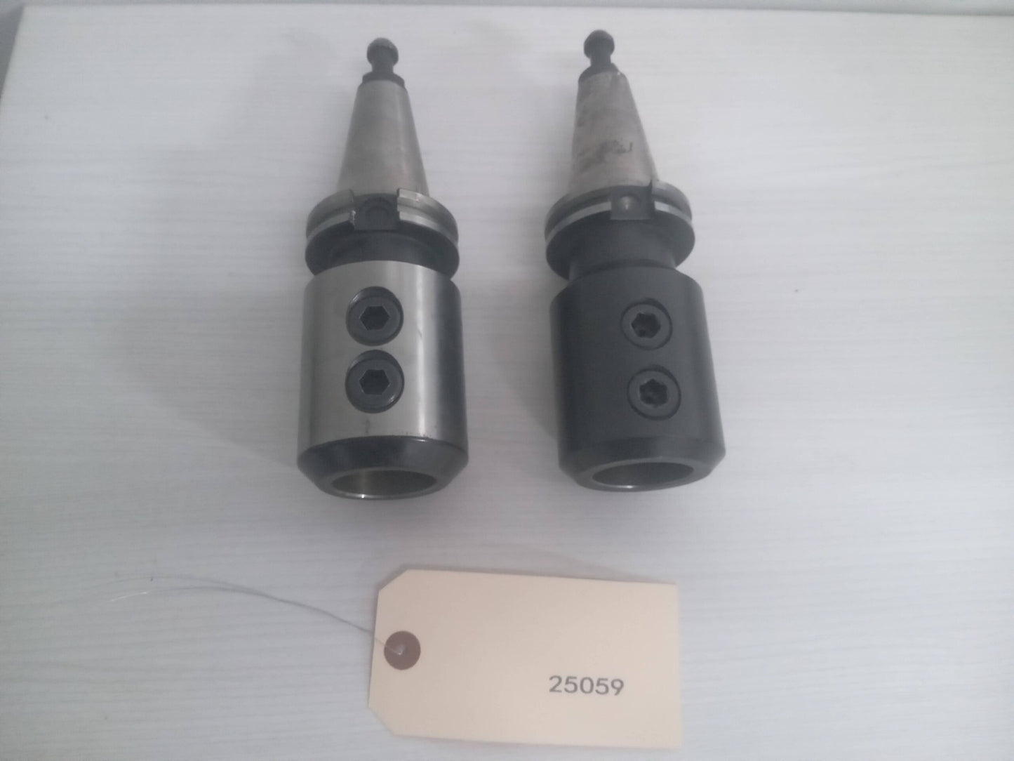 2x 1.5" Side lock Weldon Flat Tool Holders YG-1 and SYIC 1-1/2" Solid Holders