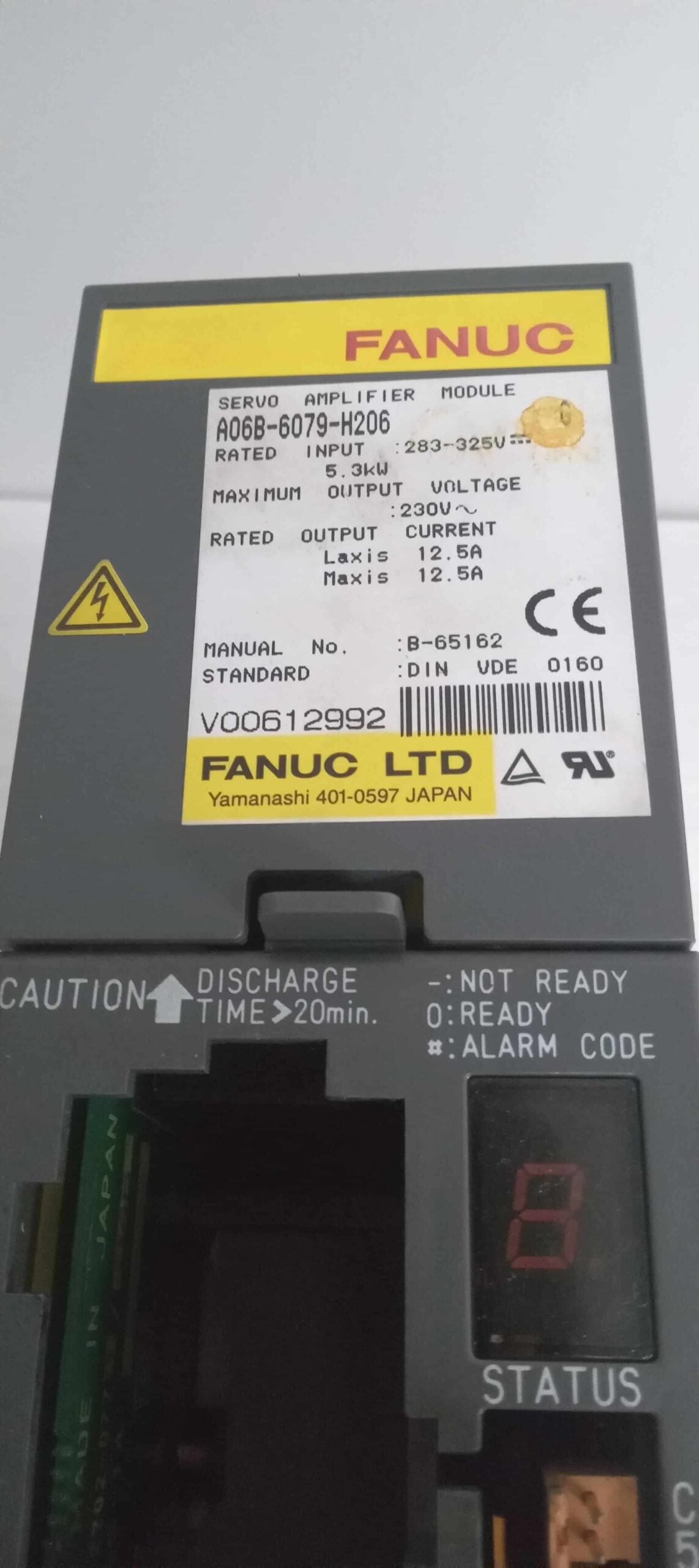 FANUC A06B-6079-H206 SERVO AMP AMPLIFIER MODULE DRIVE SERIES C