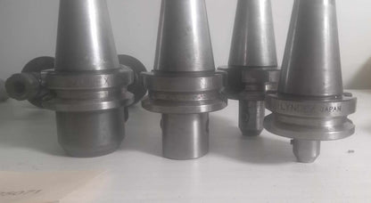 Lot of 10 BT40 Tool Holders - No Pull Studs, No Collets, Pre-Owned. No Tooling