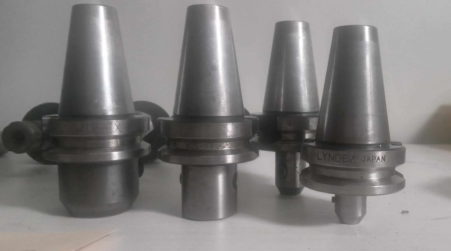 Lot of 10 BT40 Tool Holders - No Pull Studs, No Collets, Pre-Owned. No Tooling