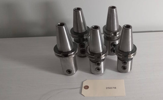 Lot of 5x Cat40 Cat 40 Weldon  Lyndex Nikken SYIC TECHNIKS SpinTru