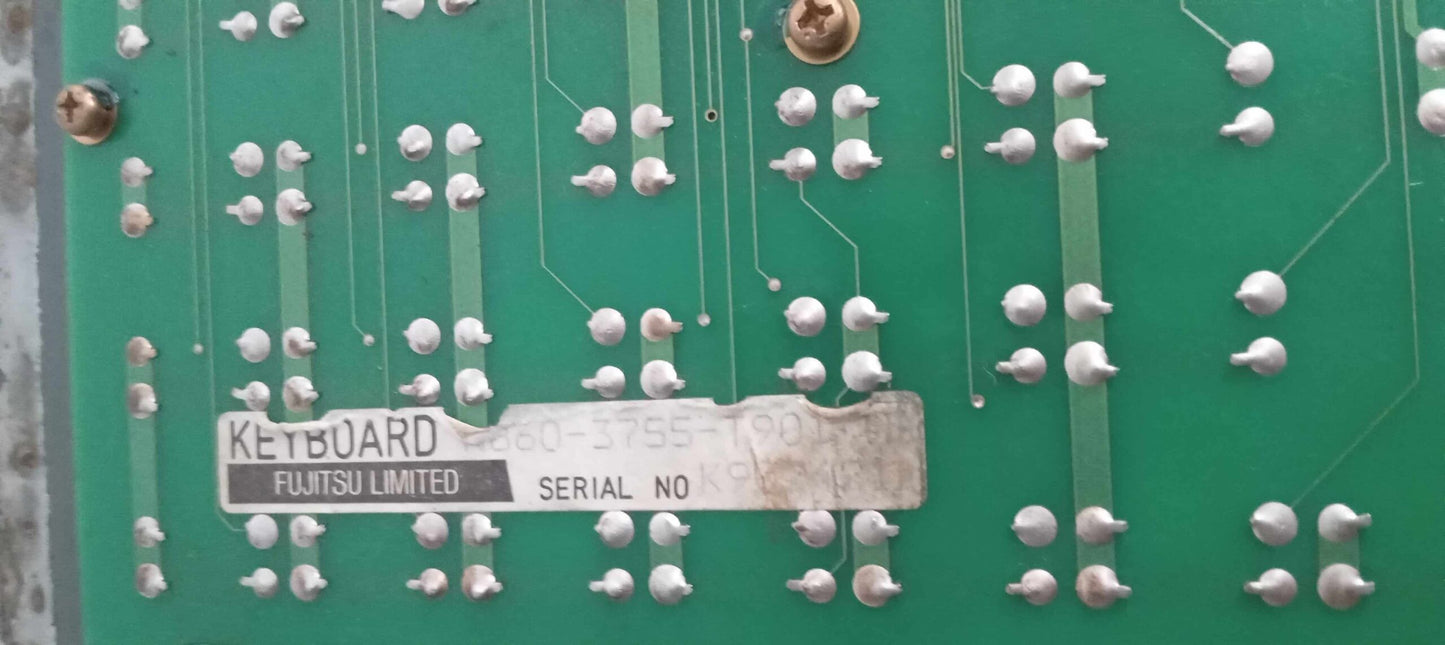 GE FANUC SERIES 18-T LCD/MDI UNIT A02B-0120-C066/TAR N 00179 A20B-1004-0640