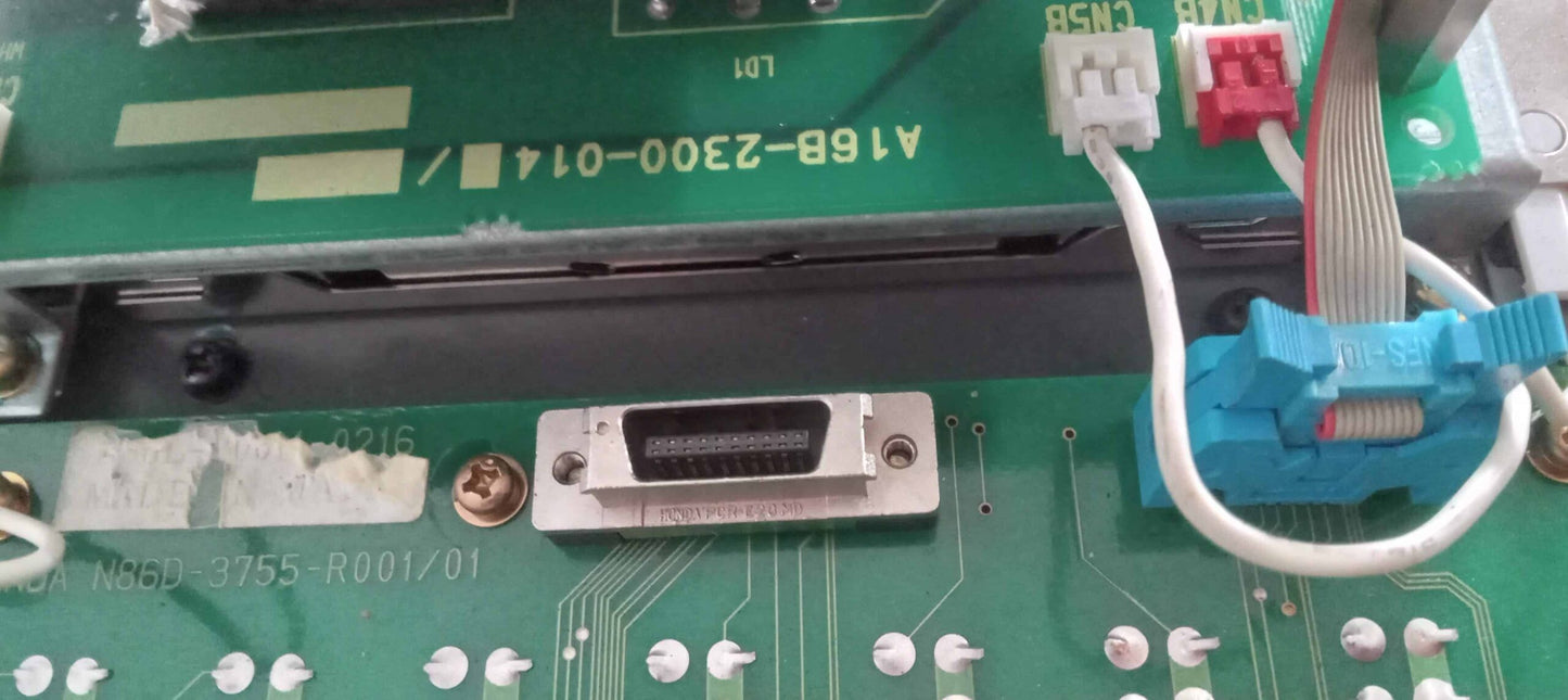 GE FANUC SERIES 18-T LCD/MDI UNIT A02B-0120-C066/TAR N 00179 A20B-1004-0640