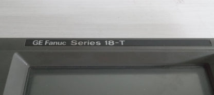 GE FANUC SERIES 18-T LCD/MDI UNIT A02B-0120-C066/TAR N 00179 A20B-1004-0640