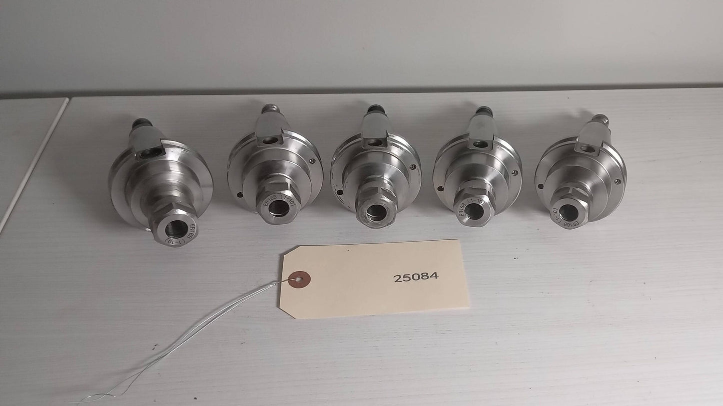 5x ER16 Tool Holders GS  Parlec Accupro Cat 40 Tool Holders