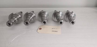 5x lot of 5 Accupro ER16 Cat40 Tool Holders 4 inch and 3.5"