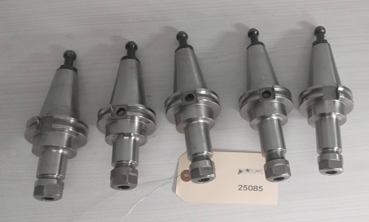 5x lot of 5 Accupro ER16 Cat40 Tool Holders 4 inch and 3.5"