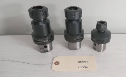 3x Lot of 3 Sandvick Coromant Capto C6 Tool Holders ER32 ER16