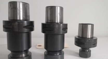 3x Lot of 3 Sandvick Coromant Capto C6 Tool Holders ER32 ER16