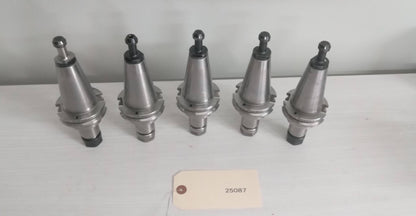 5x Lot of 5 Accupro ER16 Tool Holders CAT40 ER16-3.50"