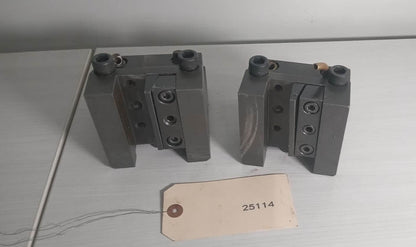 2x square crosswise turning tool holder BMT65 Doosan Puma MX2000ST Lathe