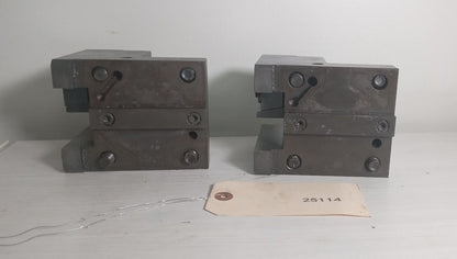 2x square crosswise turning tool holder BMT65 Doosan Puma MX2000ST Lathe