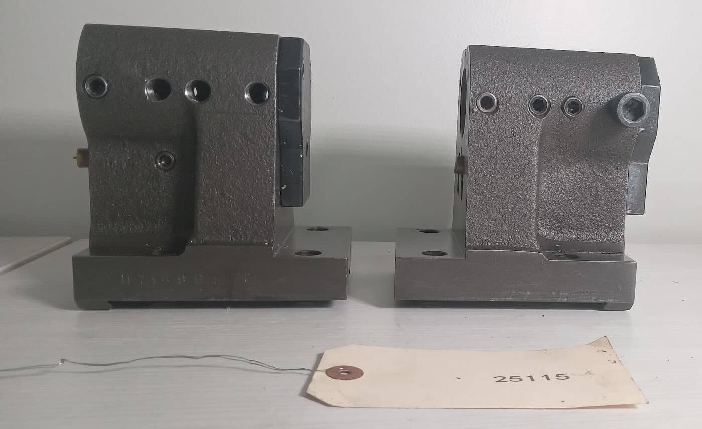 2x Boring Bar Holders Static Fits Doosan Puma MX2000ST Mill Turn BMT65