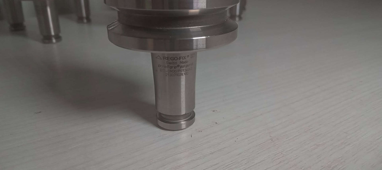 10x REGO-FIX BT-OM 30 BT30 BT 30 Tool Holders PowrGrip